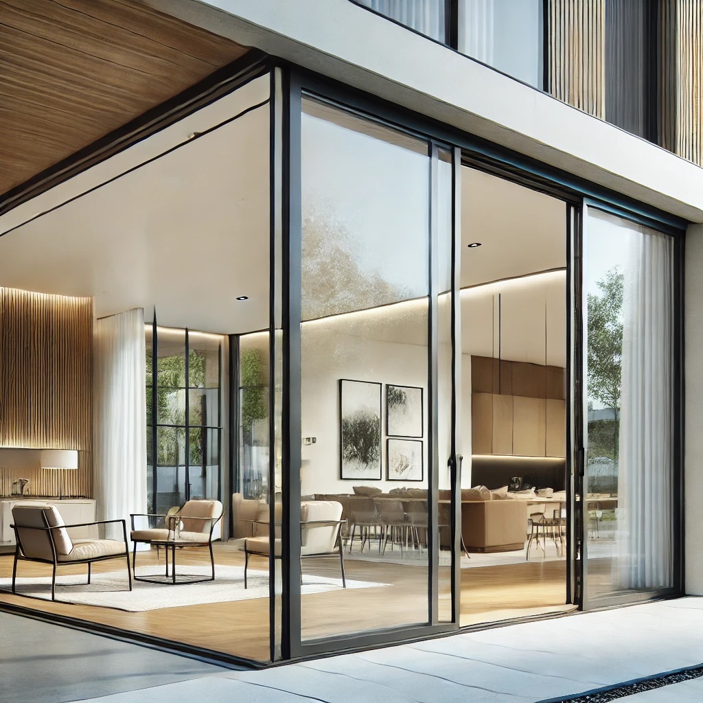 Hochwertige Schiebetüren mit moderner Dreifachverglasung